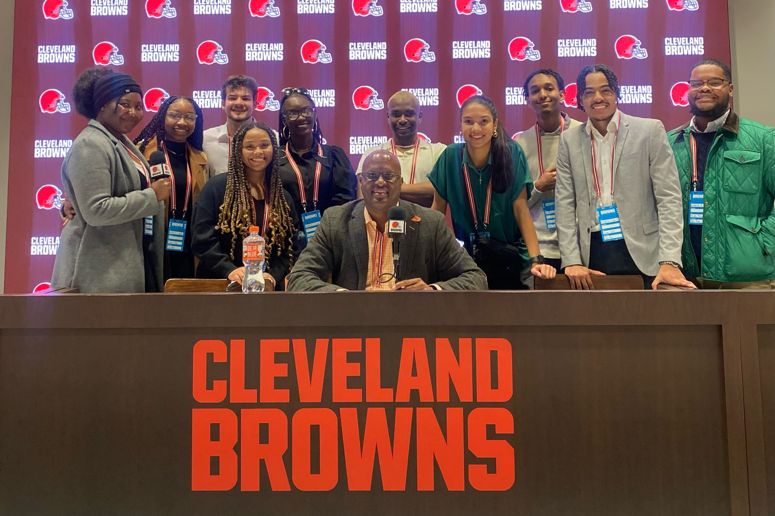 BASCA Visits, Hosts Cleveland Browns