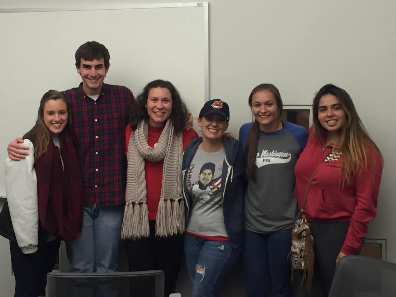 Kristie Sigler's World Series watch party 