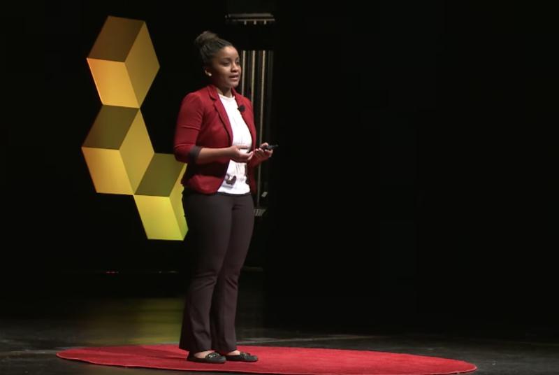 Jasmine Roberts delivers a TEDx Talk Jasmine Roberts delivers a TEDx Talk