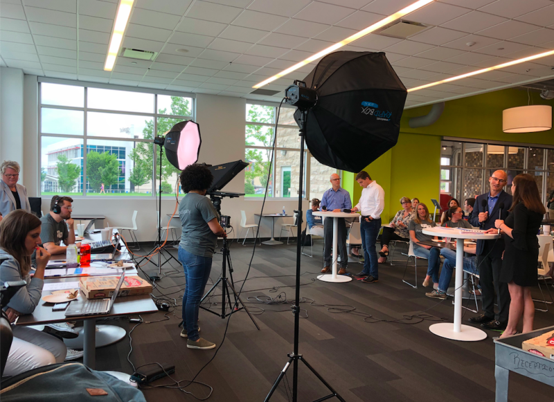 Paycor Pulse Filming of the live Paycor Pulse monthly webinar