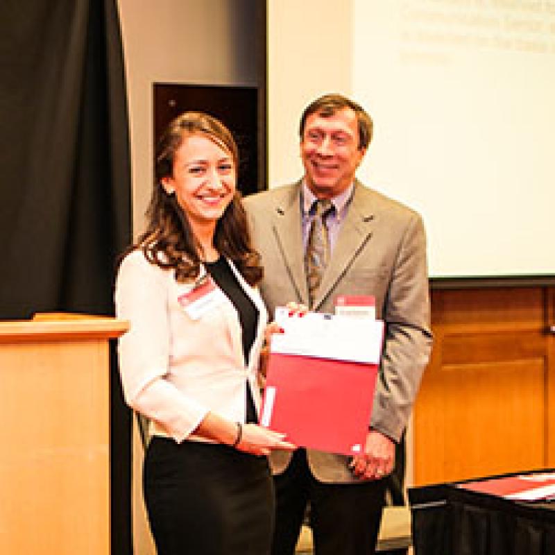 Recipient of Director's Award for Achievement Award recipient Carly Cheton