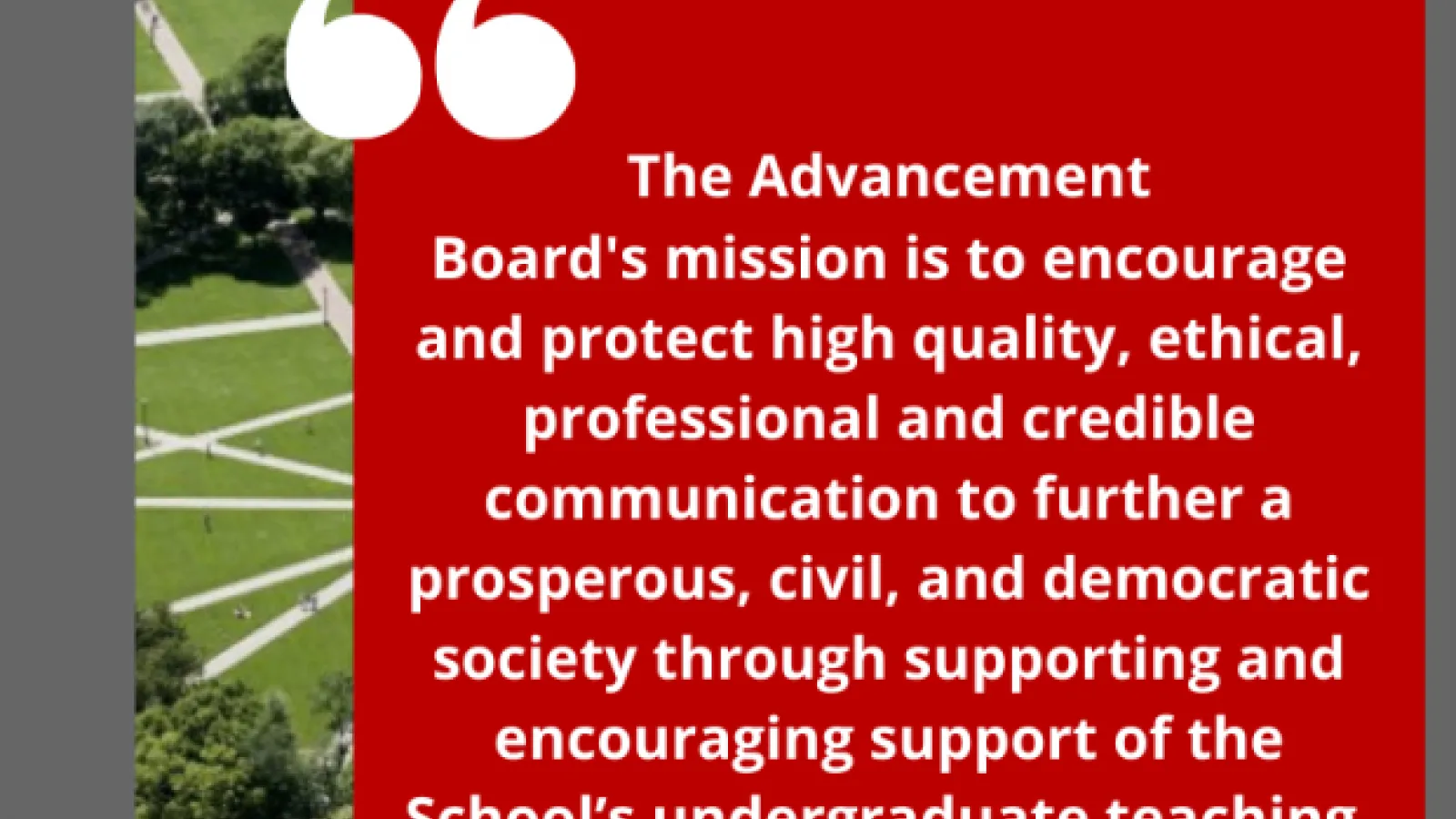 Advanced Board Mission Statement