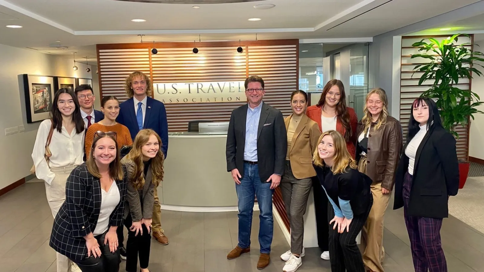 PRSSA at U.S. Travel Association in D.C. 
