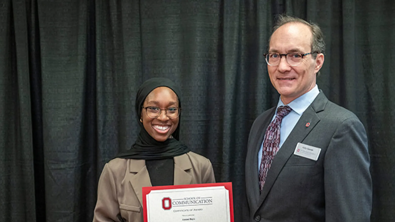 Amani Bayo Receives Scholarship