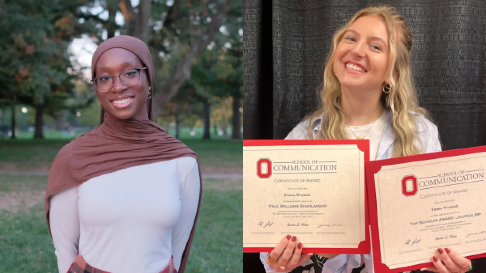 Amani Bayo & Emma Wozniak