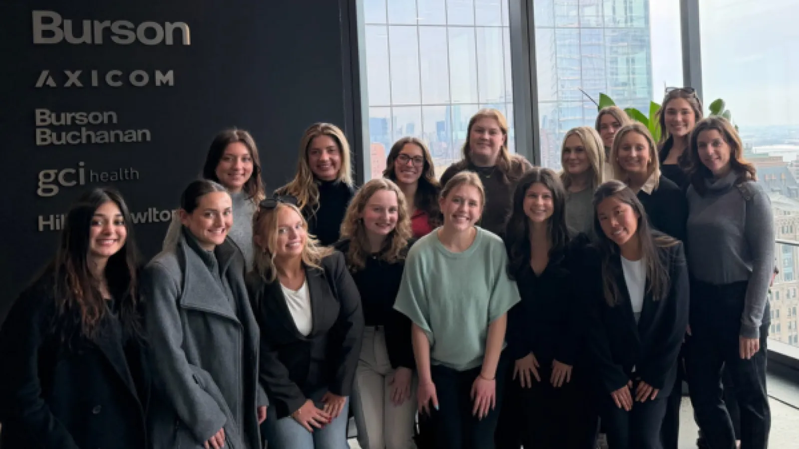Students at Burson