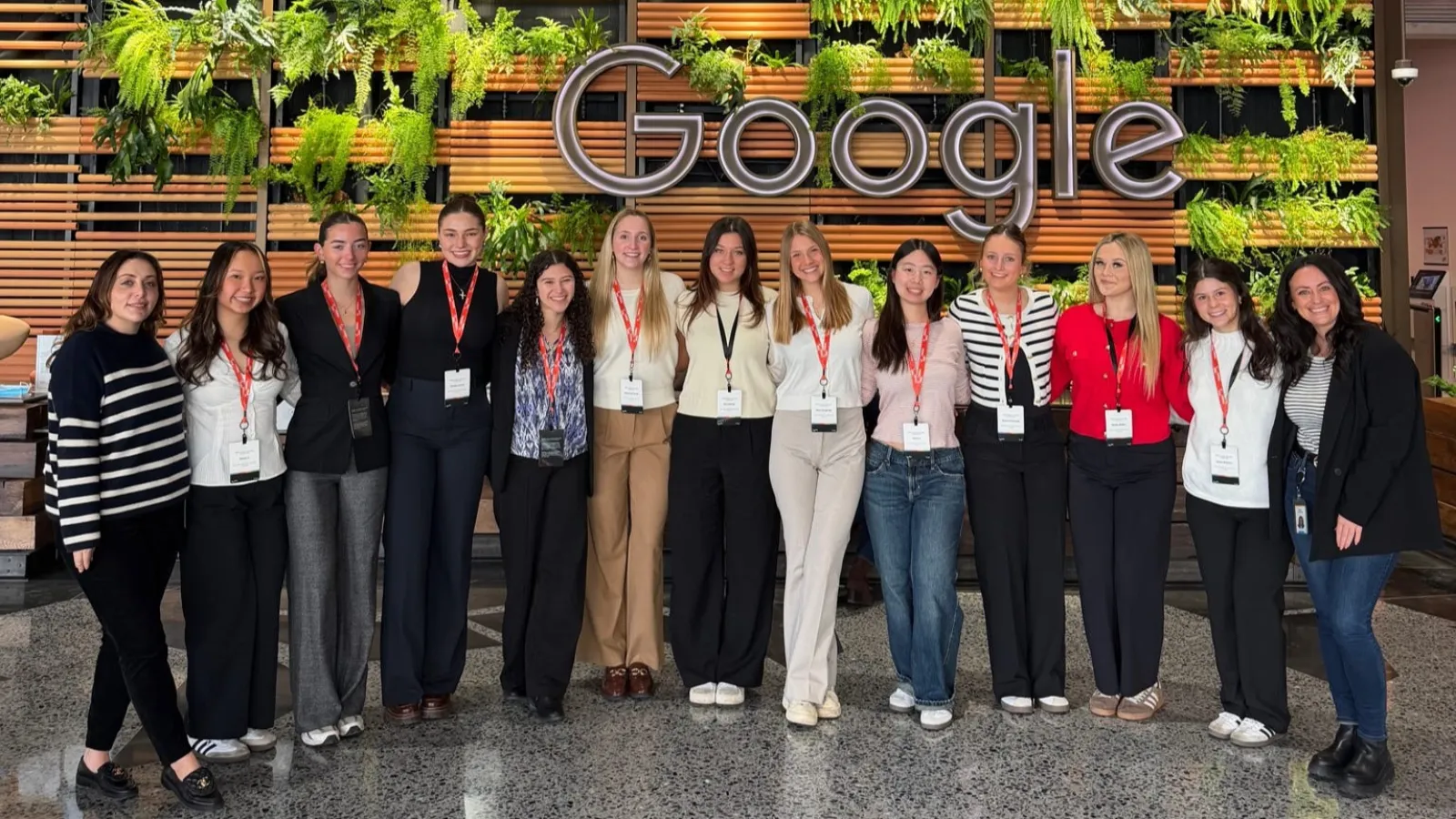 PRSSA students visit Google in NYC