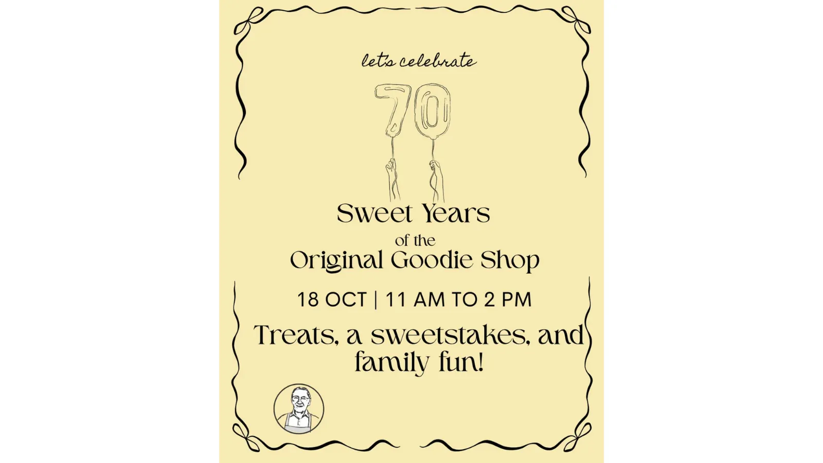 Flyer for anniversary 