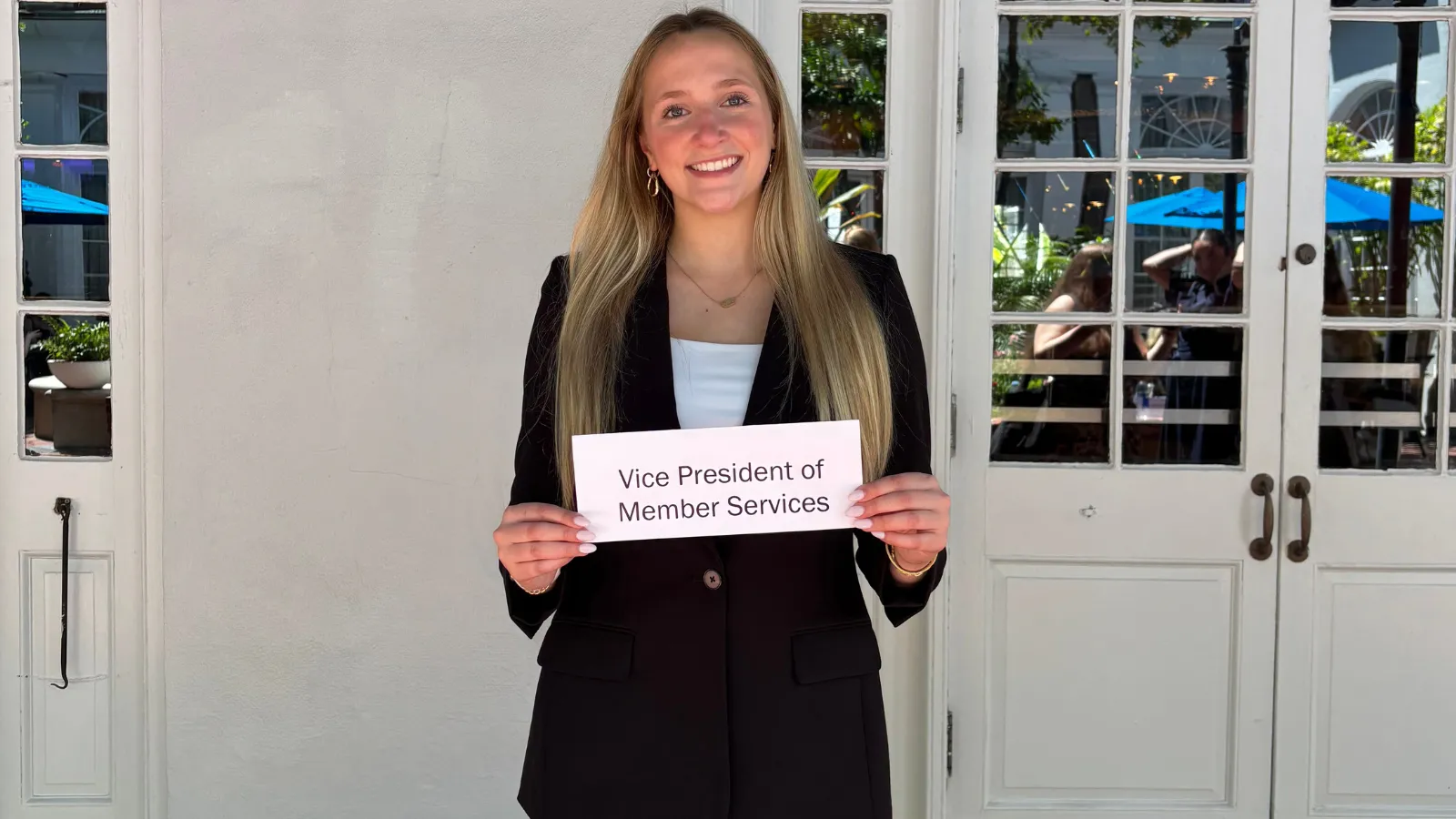 Mackenzie Smith elected to Vice President of Member Services 