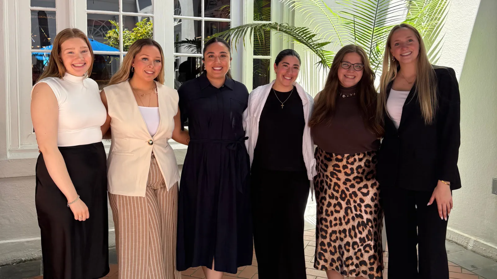 Mackenzie Smith and fellow VPs on International Committee 