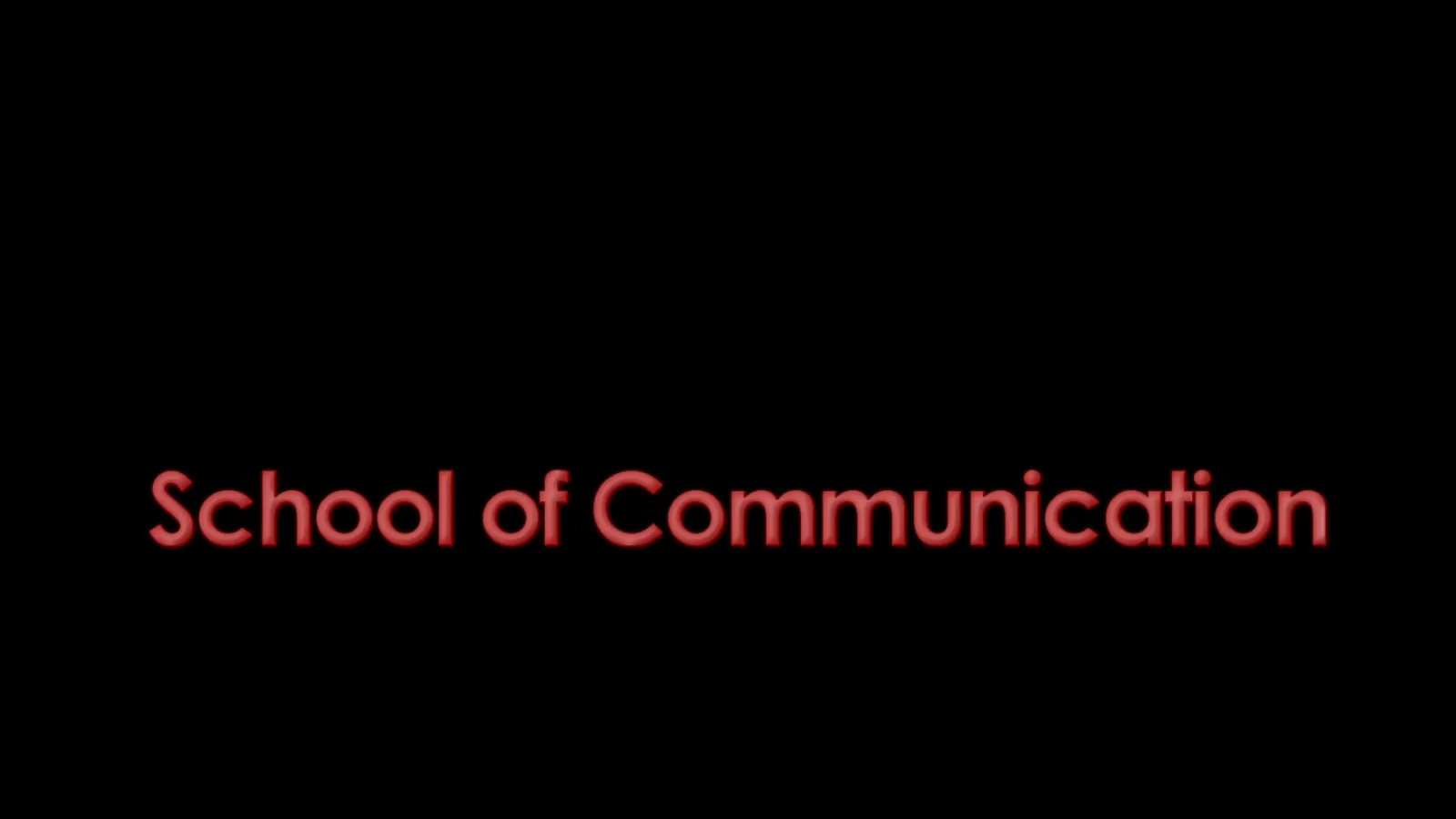 School of Communication Logo
