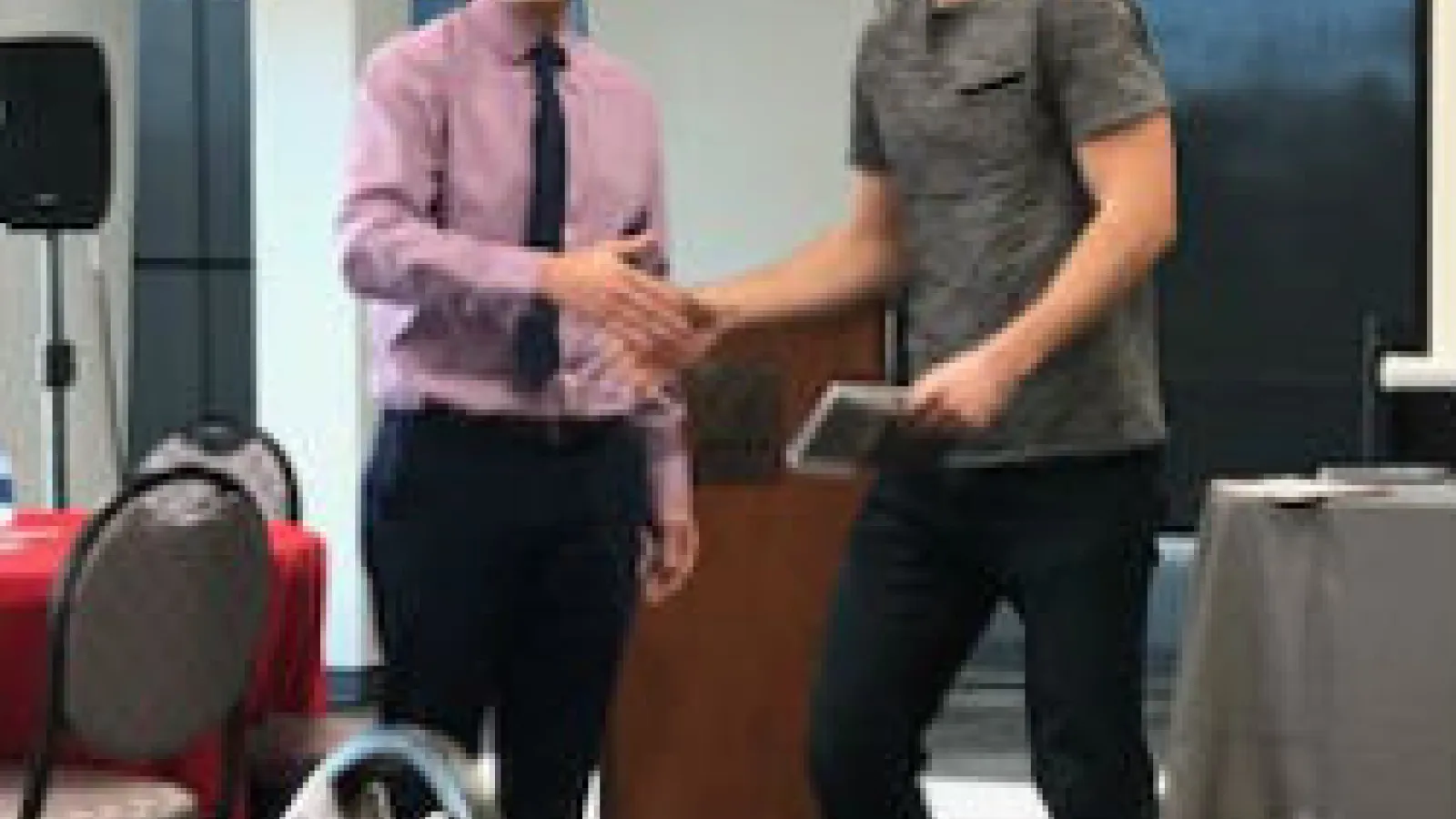 Nicholas Polavin at Comm Day 