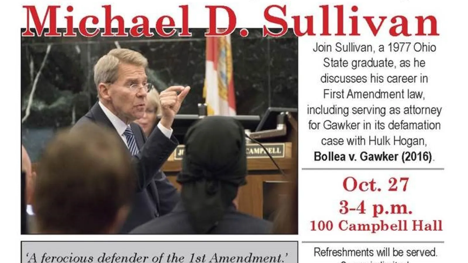 Sullivan talk flyer