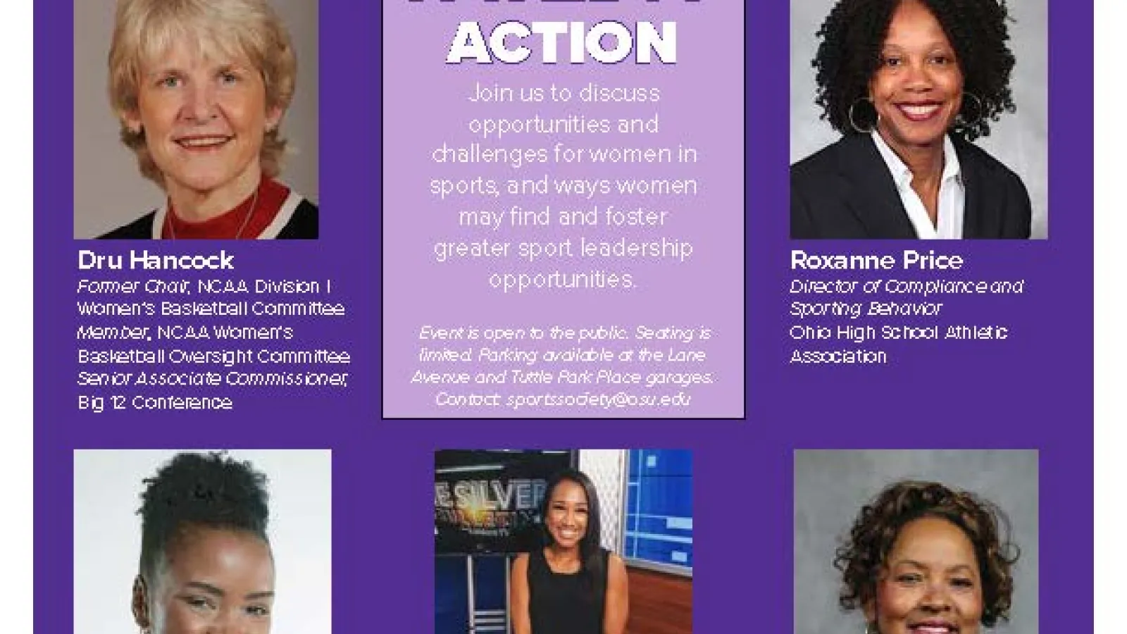 Diversity, Media and Women's Leadership in Sport flyer