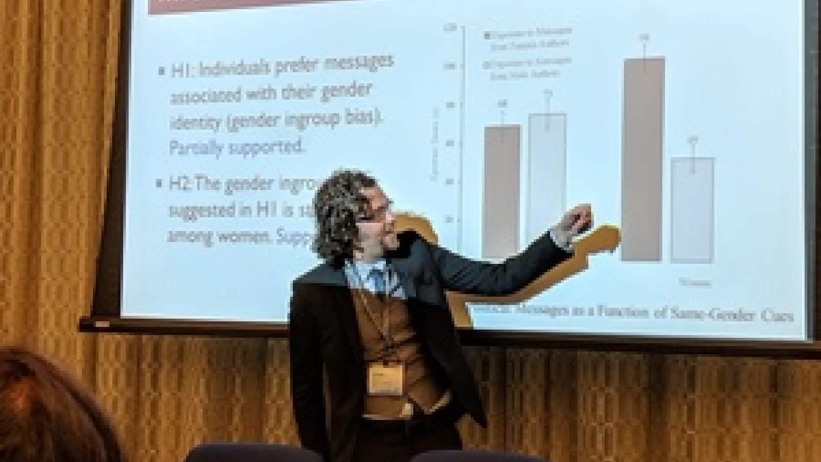 PhD candidate Daniel Sude