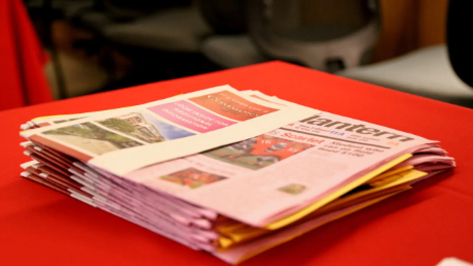 Stack of The Lantern Newspapers