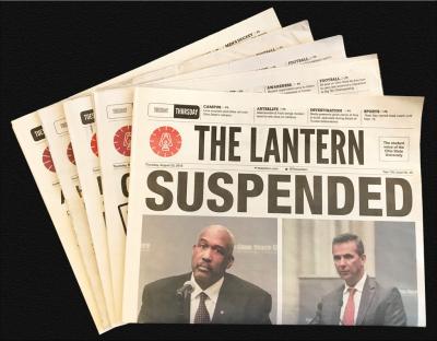The Lantern Urban Meyer suspension headline