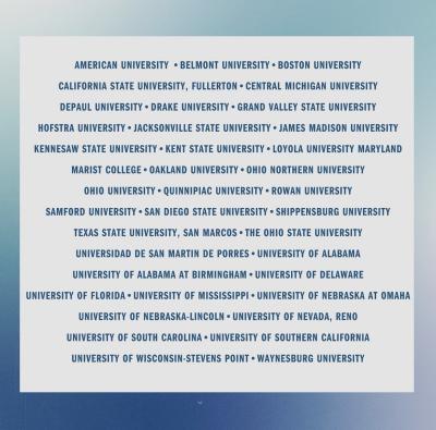 List of chapters that were awarded the Star Chapter Award