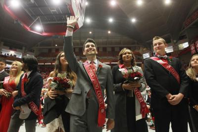 Daniel Rodriguez homecoming court