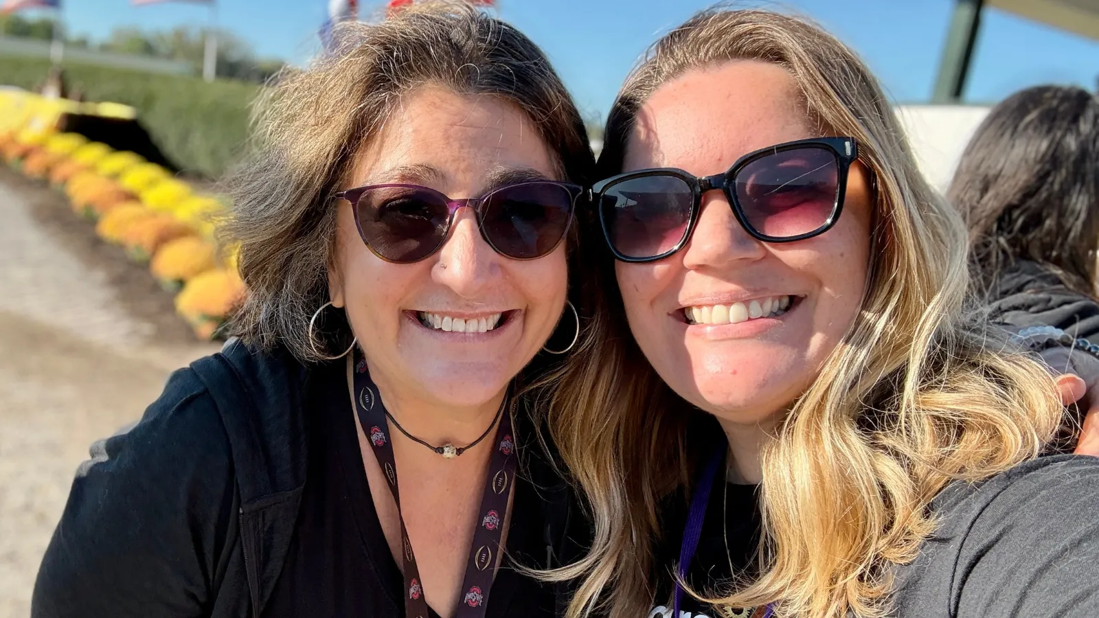 Ohio State journalism alumna Brittany Schock reunited with Professor of Practice Nicole Kraft 