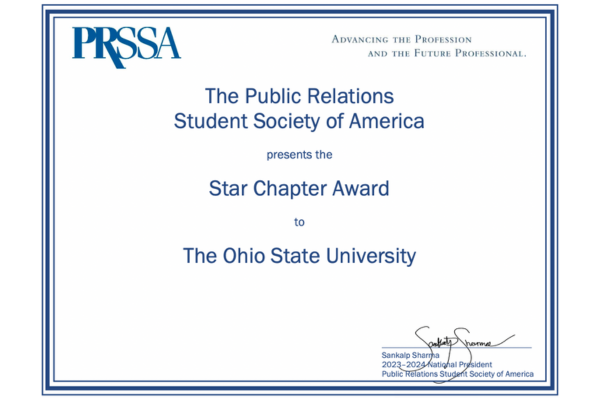 PRSSA, Communication