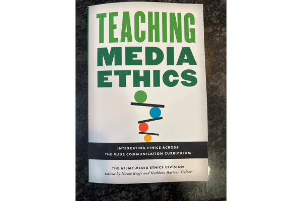 Front Cover of "Teaching Media Ethics"