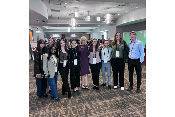 PRSSA Students at ICON 2024 with Linda Thomas Brooks