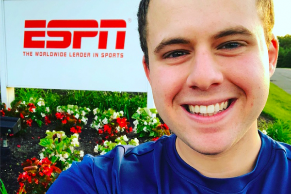 Sam Block outside of ESPN