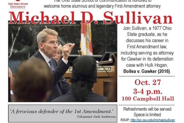 Sullivan talk flyer Sullivan talk flyer