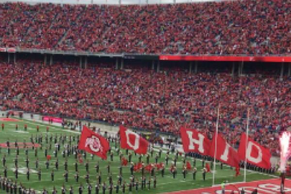 Buckeyes take the field at Ohio Stadium 