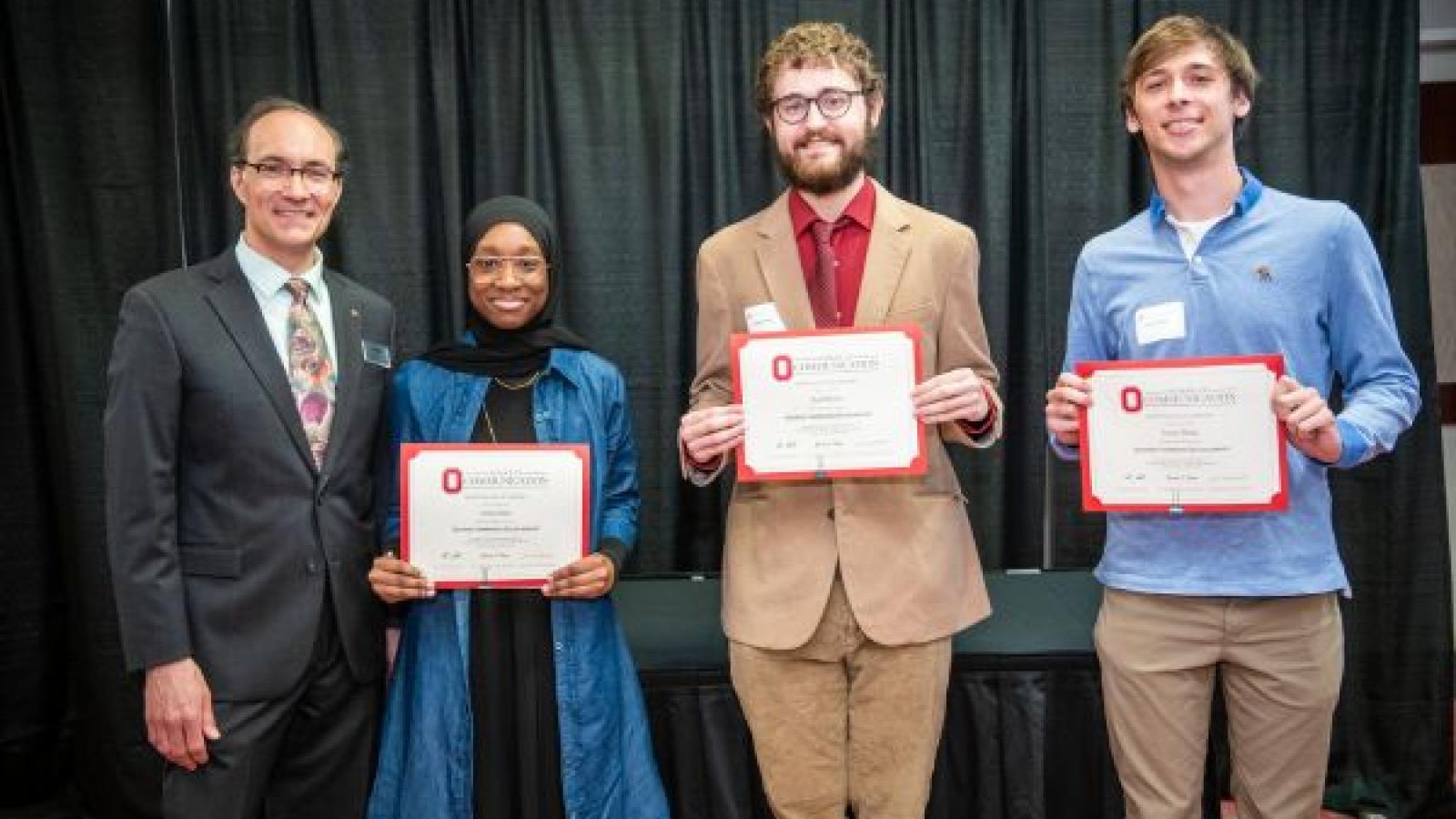 Undergrad Awards Recipients