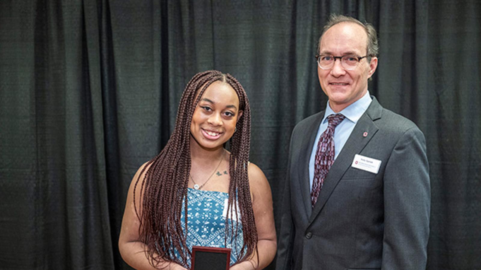 Arianna Smith Receives The Robert F. Wolfe Journalism Honor Medal