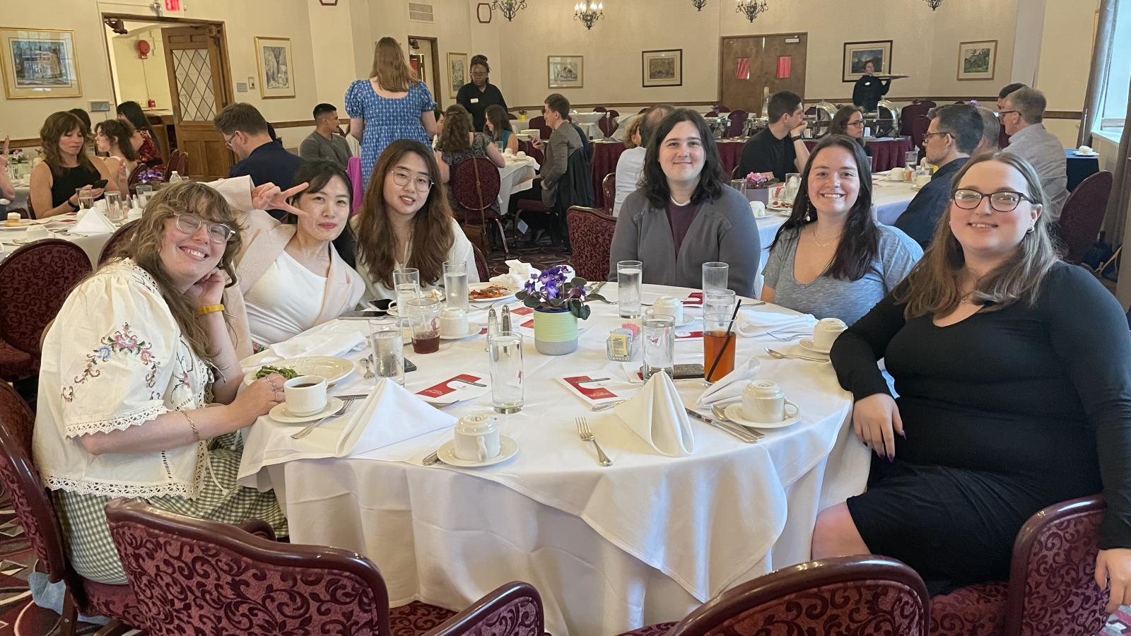 School recognizes graduate students at Comm Day