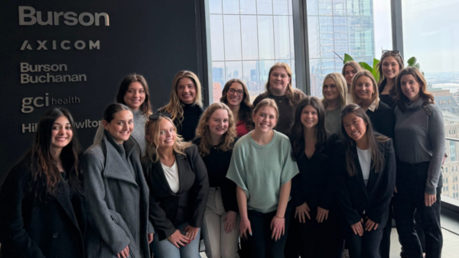Students at Burson